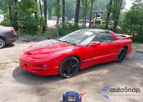 2001 Pontiac Firebird Trans Am из США, поврежденный, VIN 2G2FV22G712148927